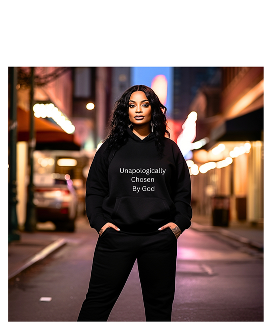Unapologetically Chosen By God – Black Shirt